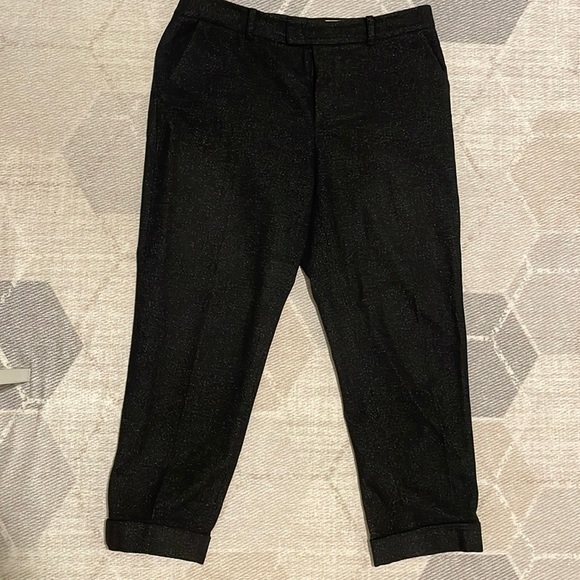 CLUB MONACO | Charcoal Grey cropped trousers - Picture 1 of 5